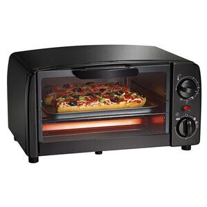 Proctor-Silex 4-Slice Toaster Oven - Black