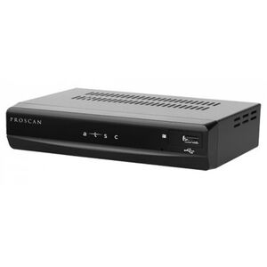 Proscan Digital Converter Box with Built-In ATSC Tuner for Over the Air Digital Broadcast Reception