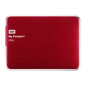 Western Digital My Passport Ultra 1TB Hard Drive - Red