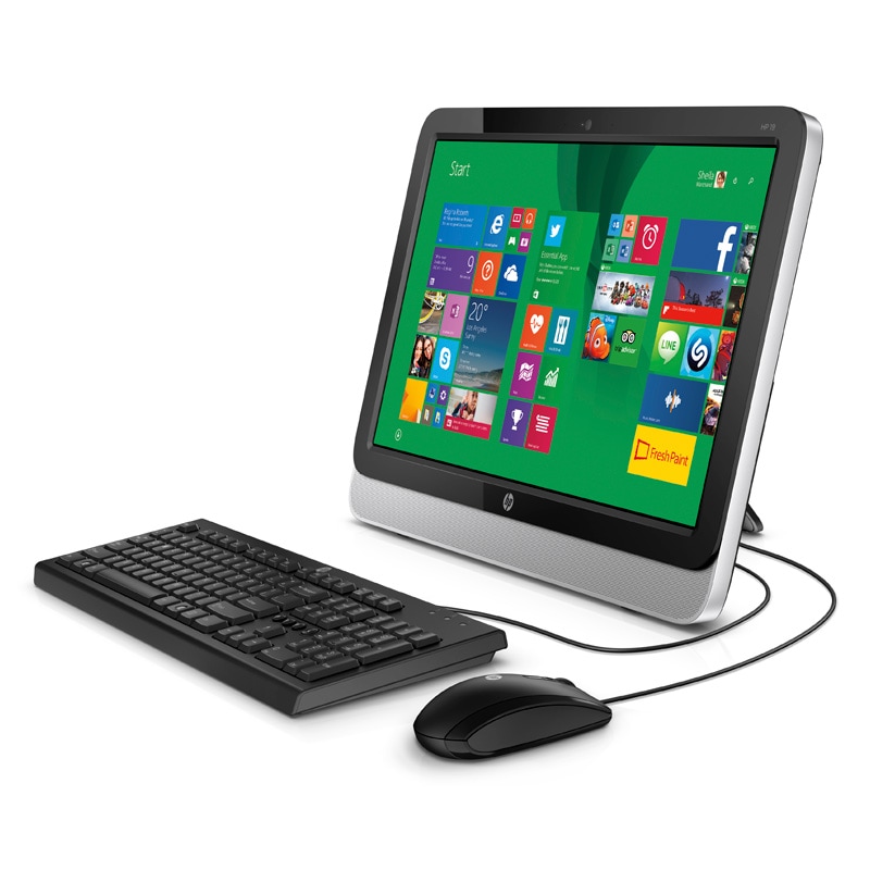 Hewlett Packard All in One PC AMD ESeries Desktop Computer 193010