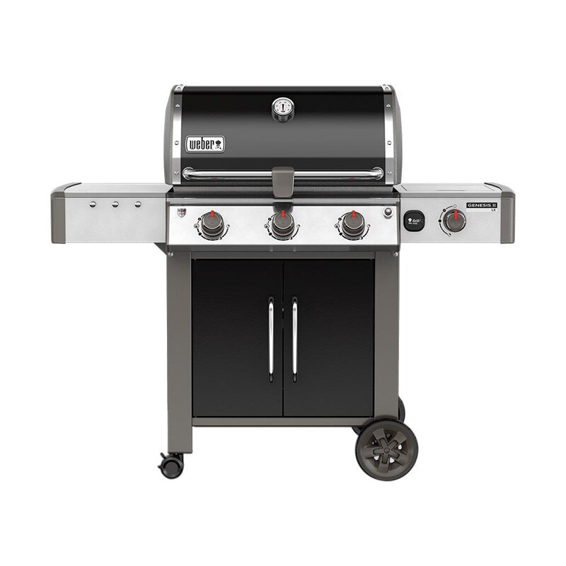 er Genesis II LX E340 3Burner Natural Gas Grill with SideBurner