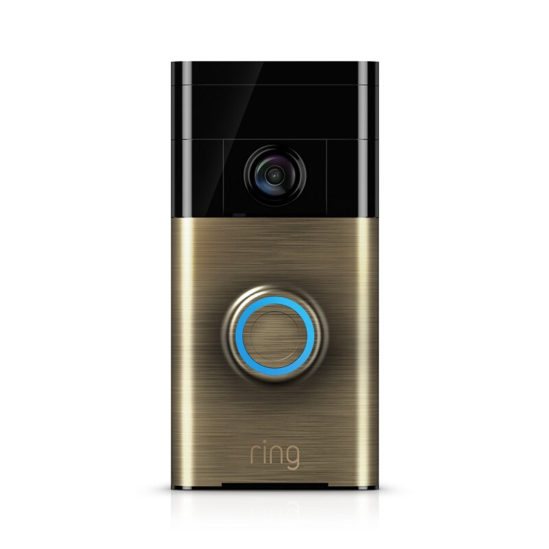 Brass Doorbell Wireless & Ring Wireless Video Doorbell Camera Antique