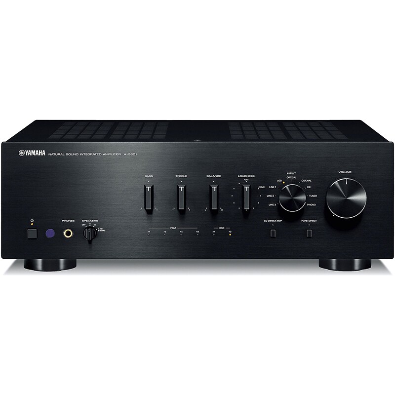 Yamaha 2 Channel 200 Watt Integrated Amplifier Black