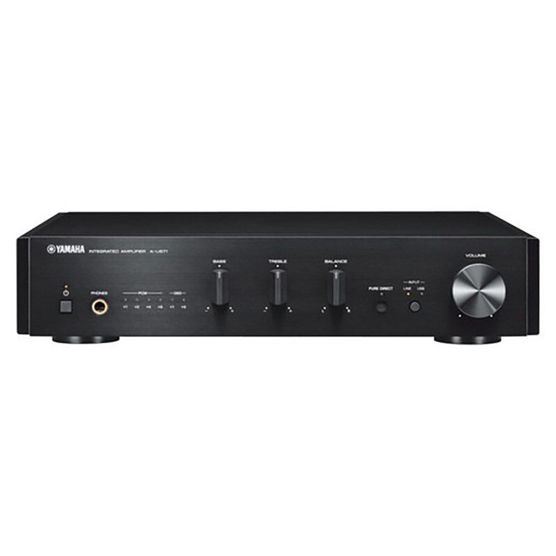 Yamaha 2 Channel 140 Watt Integrated Amplifier with HighResolution USB DAC Playback PCRichard