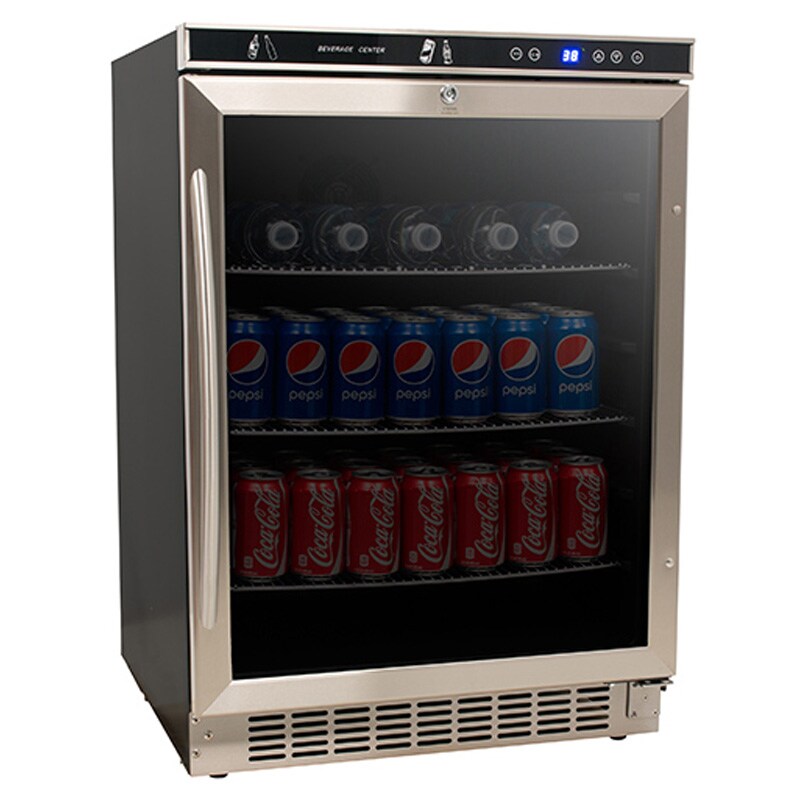 Avanti 24" BuiltIn 5.3 Cu. Ft. Compact Beverage Center Stainless Steel