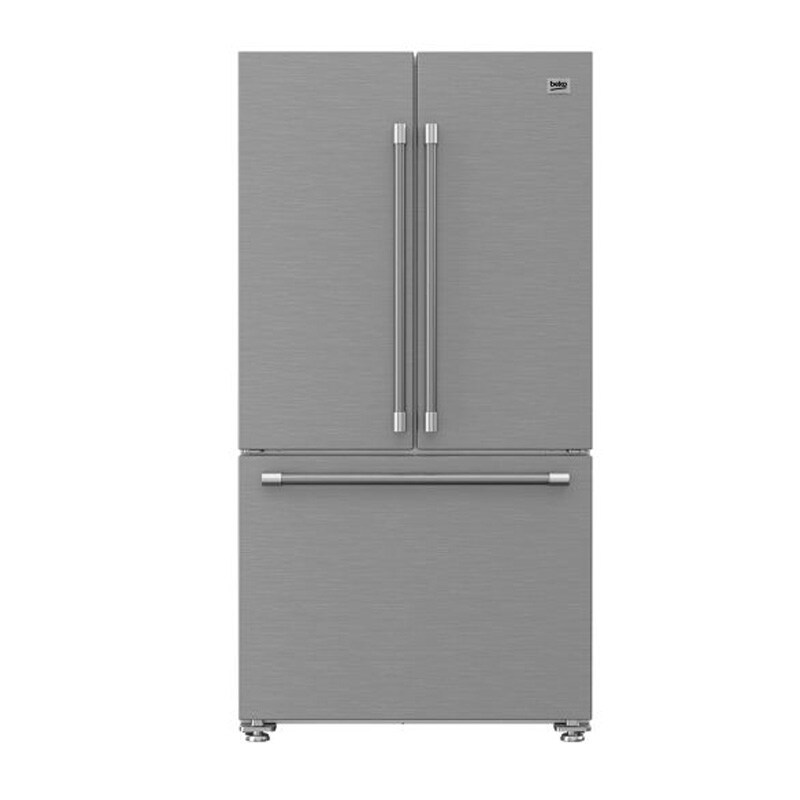 Beko 18 72 Cu Ft French Door Refrigerator Stainless Steel Beko 18 72 Cu Ft French Door Refrigerator Stainless Steel Pcrichard Com Bffd3620ss