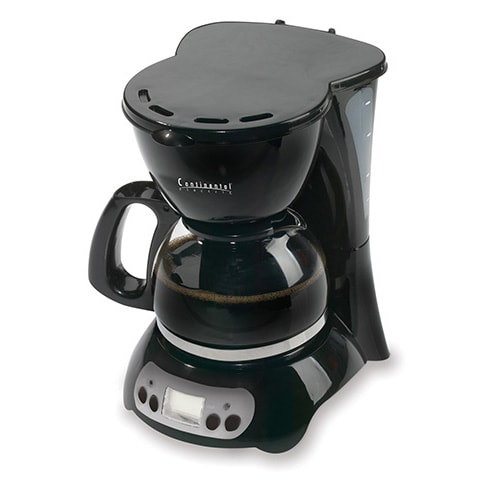 Continental Electrics 12 Cup Programmable Coffee Maker - Black PCRichard.com CP43919