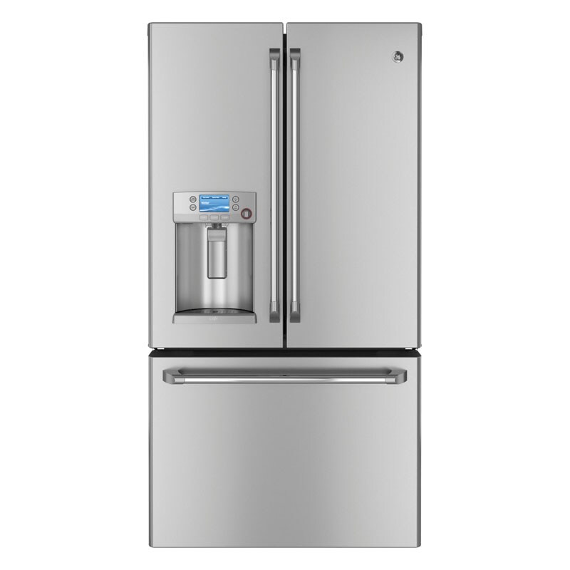 GE Cafe 23.1 Cu. Ft. French Door Refrigerator Stainless Steel