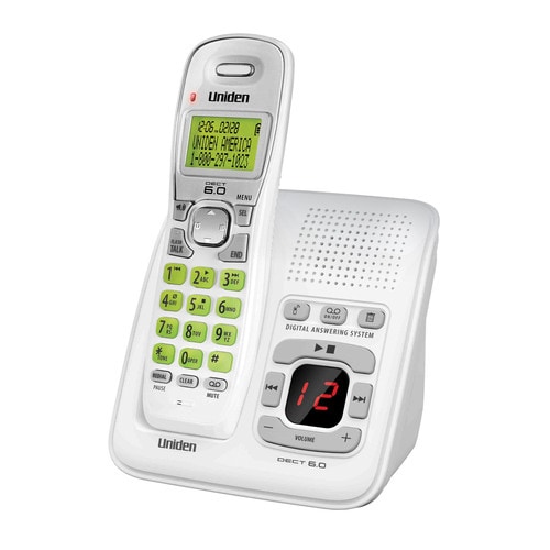 Uniden DECT 6.0 Cordless Phone with Answering System and Caller ID