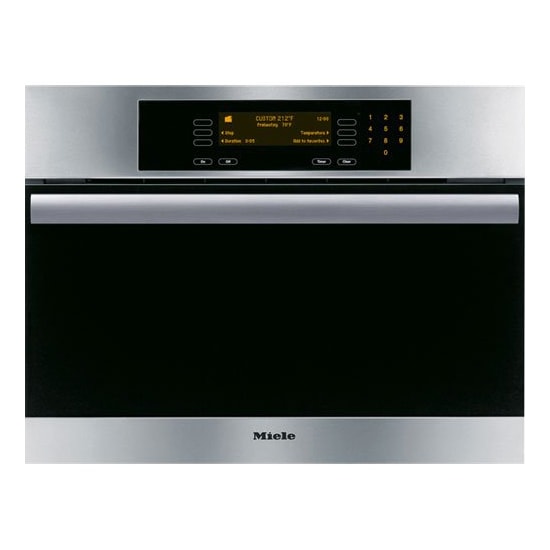 Miele 24" Single Electric Wall Oven Stainless Steel