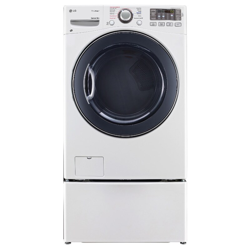 LG 7.4 Cu. Ft. Gas Dryer w/ Steam Cycles White