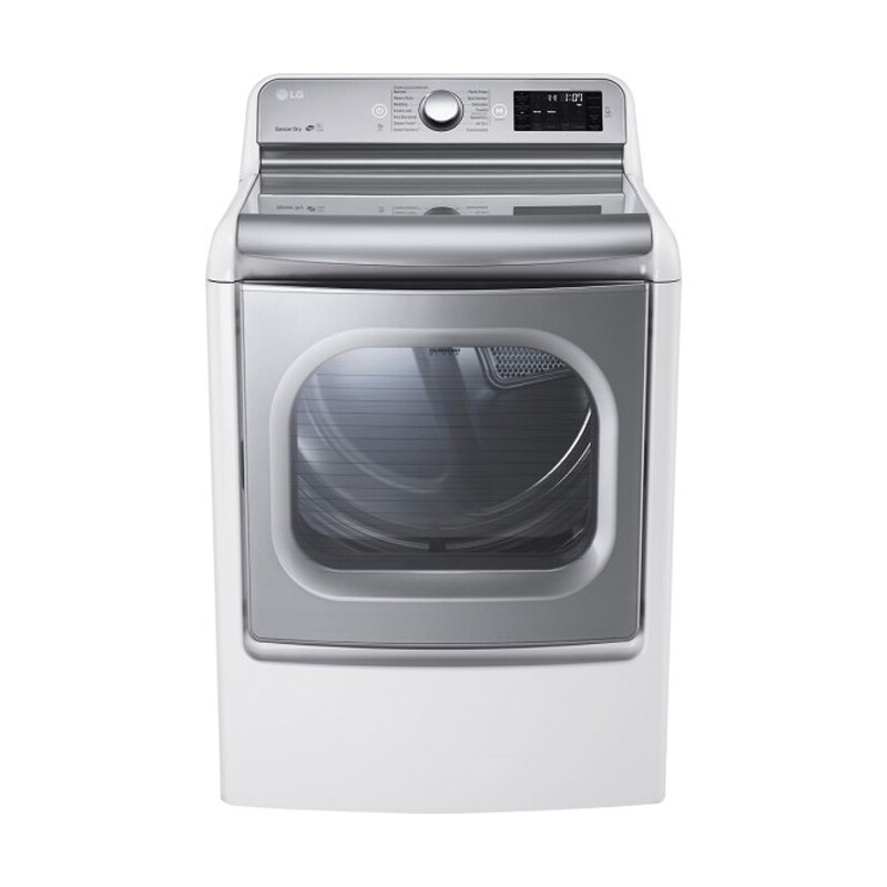 LG 9.0 Cu. Ft. Gas Dryer w/ Steam Cycles White
