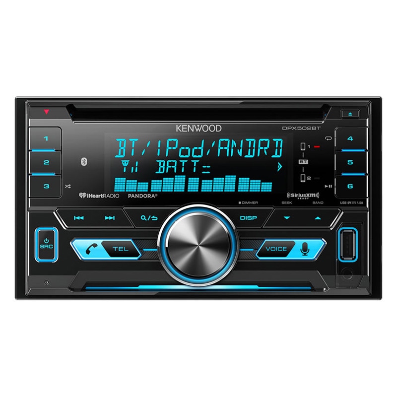 Kenwood InDash Double Din AM/FM/CD/MP3 Car Stereo