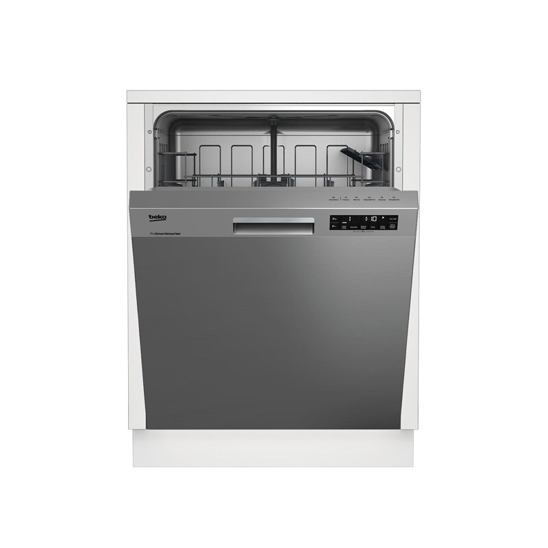 Beko 24" Dishwasher with 48 dBA Quiet Level, 5 Wash Cycles & Front
