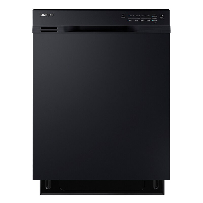 Samsung 24" Dishwasher with 50 dBA Quiet Level, 4 Wash Cycles & Front Controls Black