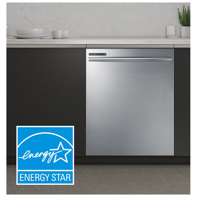 Samsung 24" Dishwasher with 55 dBA Quiet Level, 4 Wash Cycles & Hidden