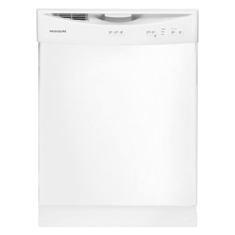 Frigidaire 24" BuiltIn Dishwasher White on White