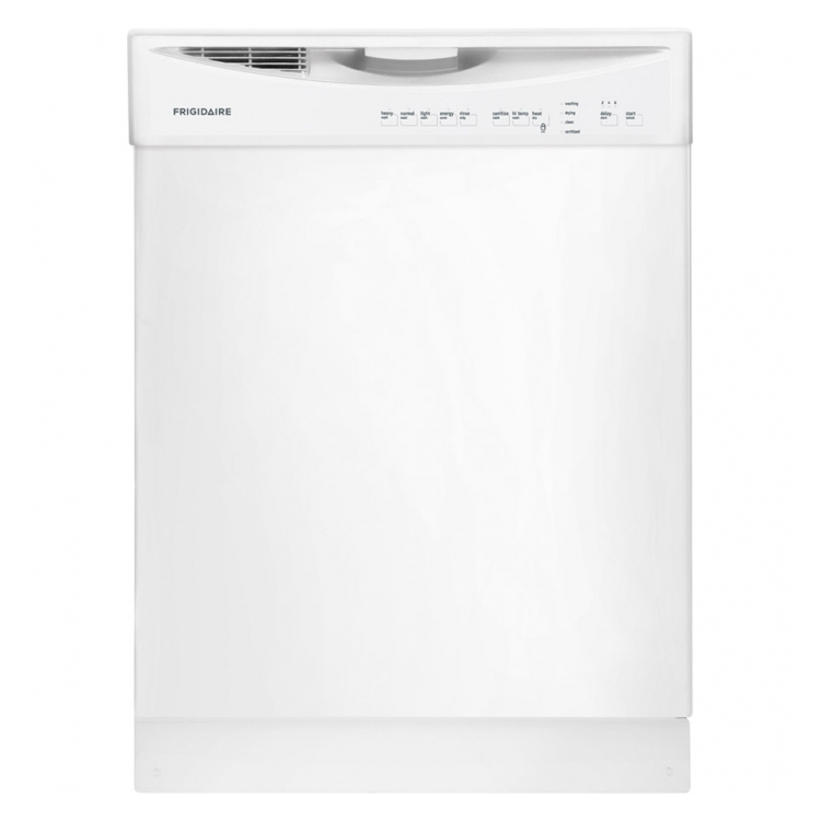 Frigidaire 24" BuiltIn Dishwasher White FFBD2411NW