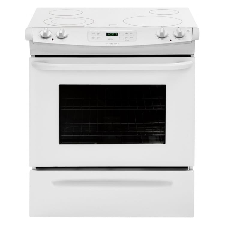 Frigidaire 30" SlideIn Electric Range White FFES3025PW