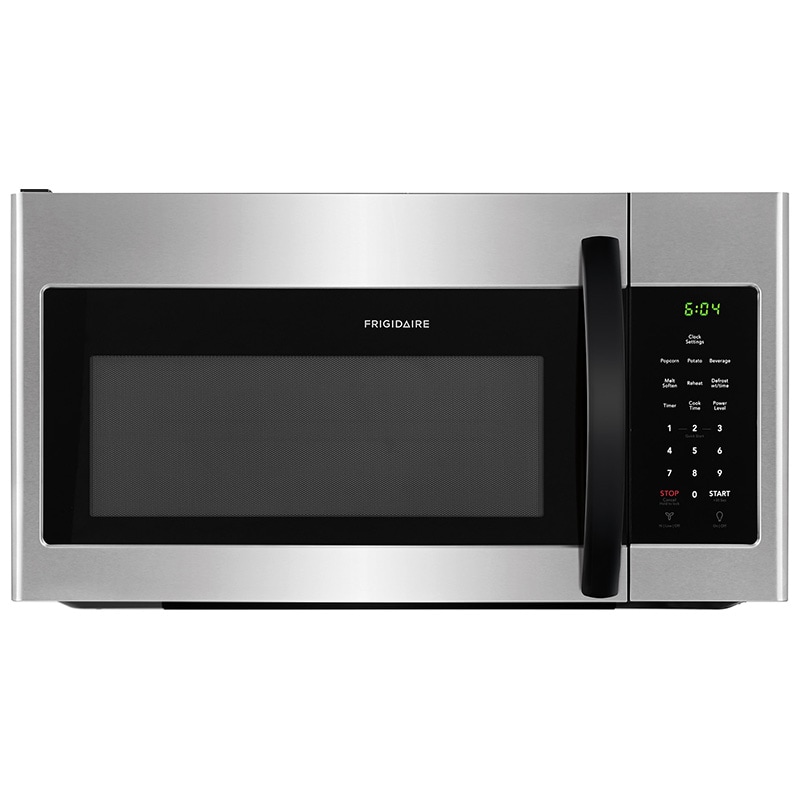 Frigidaire Stainless Steel With Black Handle Over The Range Frigidaire Stainless Steel With Black Handle Over The Range Microwave Pcrichard Ffmv1645th