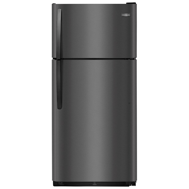 Frigidaire 18.08 Cu. Ft. Top Freezer Refrigerator Black Stainless