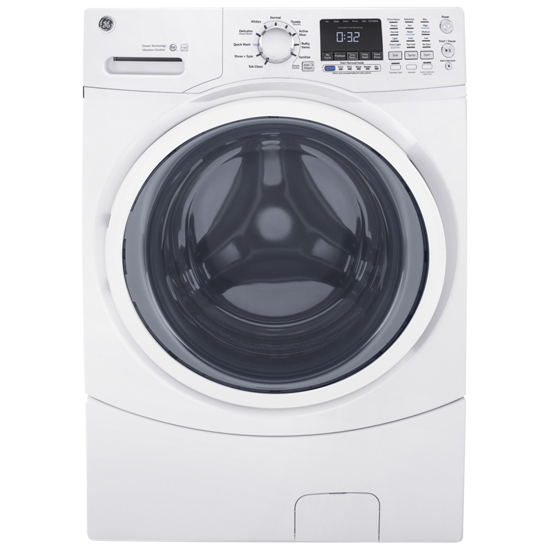 GE Front Loading 4.3 Cubic Foot Washer GFW450SSKWW