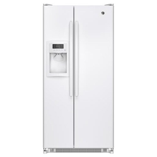 GE 19.9 Cu. Ft. SidebySide Refrigerator White