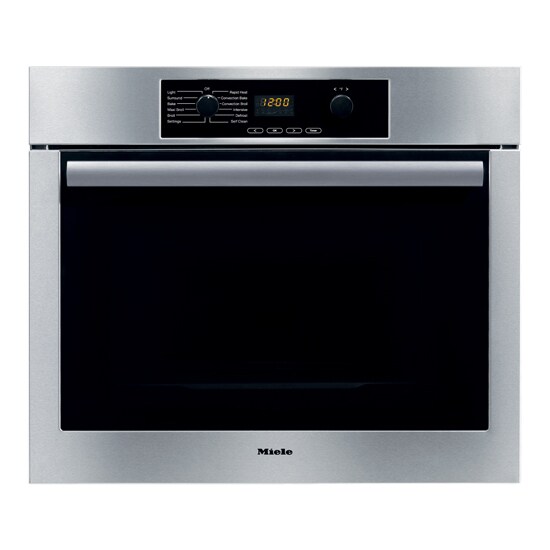 Miele 27" Single Electric Wall Oven Stainless Steel