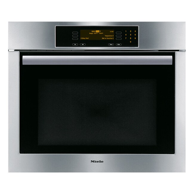 Miele 27" Single Electric Wall Oven Stainless Steel
