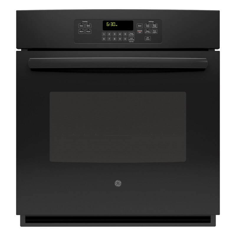 GE 27" Single Electric Wall Oven Black JK3000DFBB