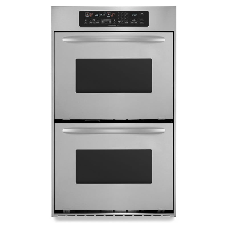 KitchenAid 23.75" Double Electric Wall Oven Stainless Steel