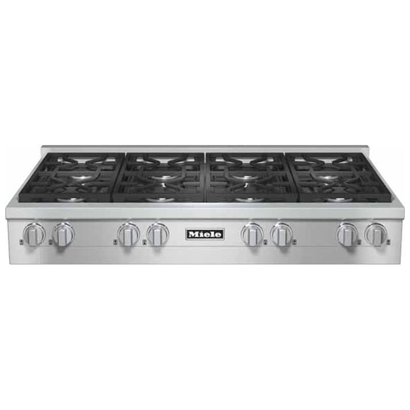 Miele 48" Gas Cooktop Stainless Steel KMR1354G