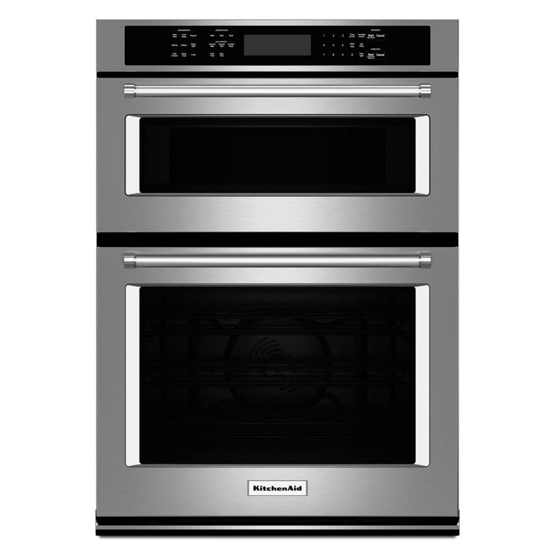 kitchenaid 27" electric self-cleaning convection wall oven kitchenaid 27" electric self-cleaning convection wall oven