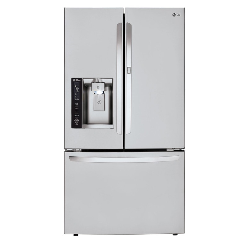 LG 26.6 Cu. Ft. French Door Refrigerator Stainless Steel PCRichard