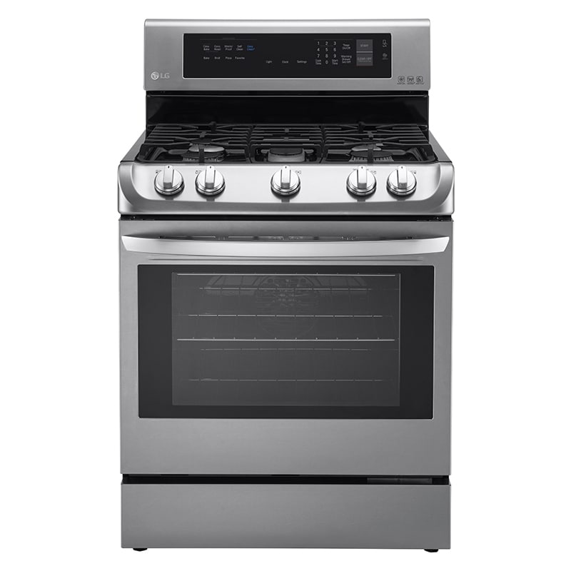 LG 30" Free Standing Gas Range Stainless Steel
