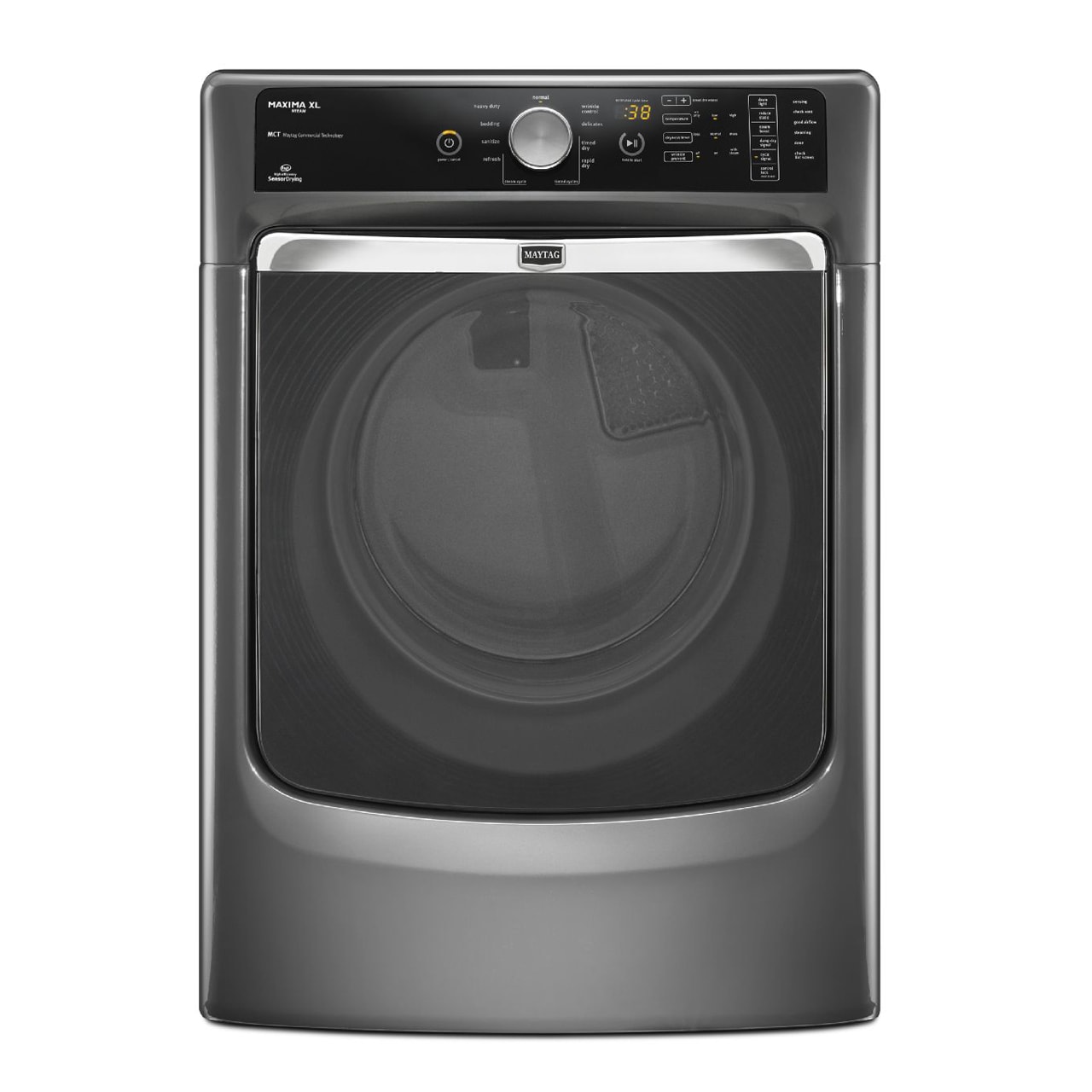 Maytag Maxima 7.4 Cu. Ft. Electric Dryer Granite Gray