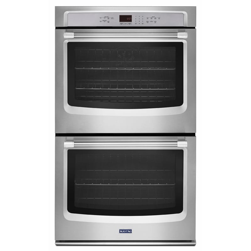 Maytag 30" Double Electric Wall Oven Stainless Steel MEW9630DS