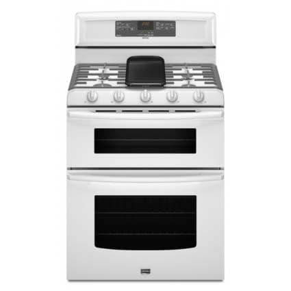 Maytag 30 Free Standing Gas Range White On White Pcrichard