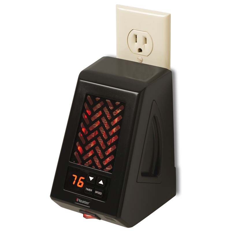 iheater infrared electric heater black pcrichard com micro250