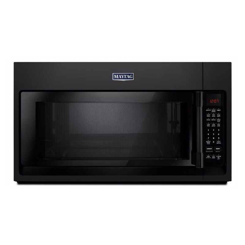 Maytag 2 1 Cu Ft Over The Range Microwave Black Pcrichard Maytag 2 1 Cu Ft Over The Range Microwave Black Pcrichard Mmv5220fb