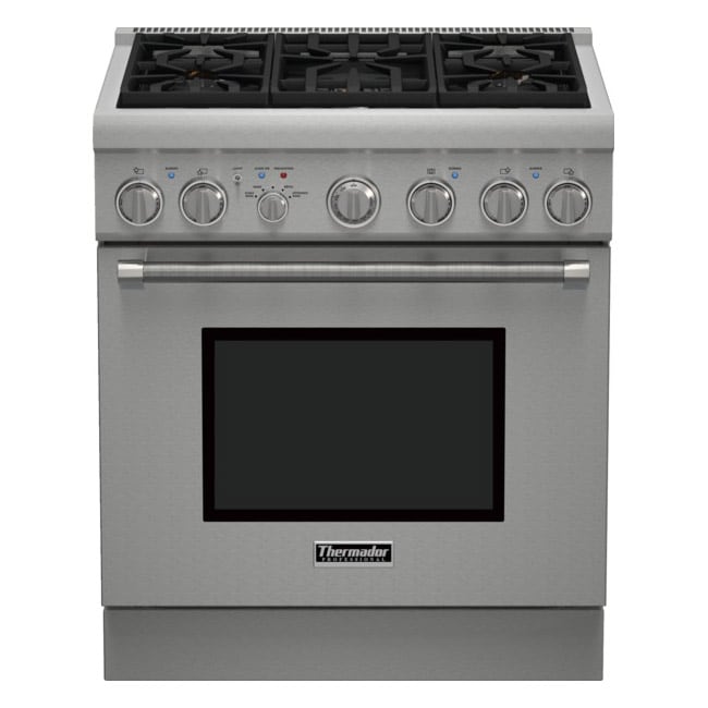 Thermador 30" Free Standing Gas Range Stainless Steel