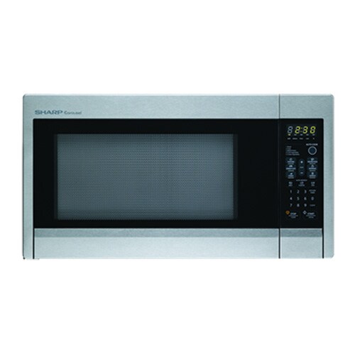 Sharp 1.3 Cu. Ft. Countertop Microwave - Stainless Steel PCRichard ...