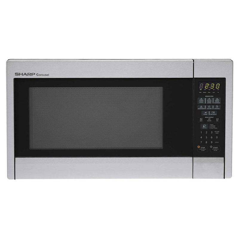 Sharp 1.3 Cu. Ft. Countertop Microwave - Stainless Steel PCRichard ...