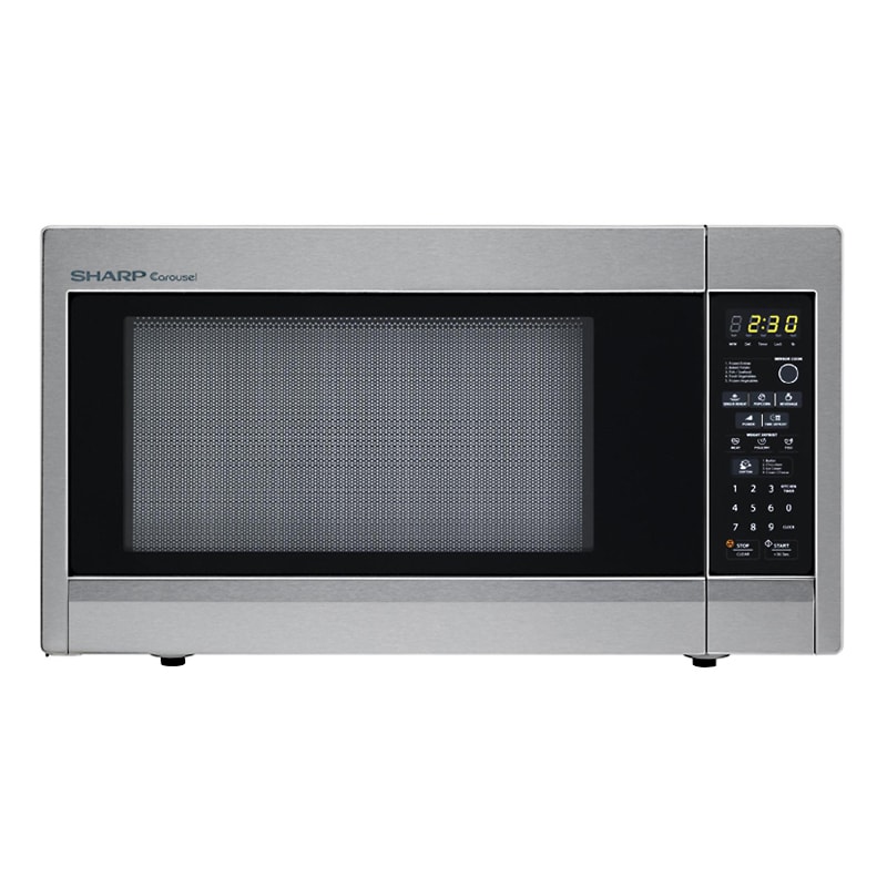 Sharp 1.8 Cu. Ft. Countertop Microwave - Stainless Steel PCRichard ...