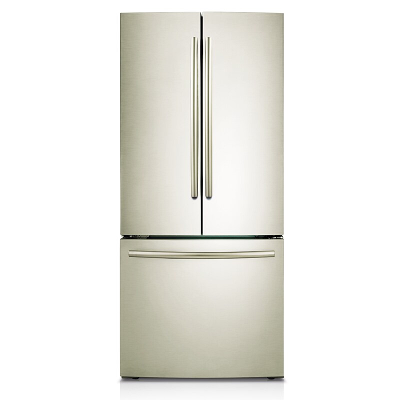 Samsung 21.6 Cu. Ft. French Door Refrigerator Platinum PCRichard