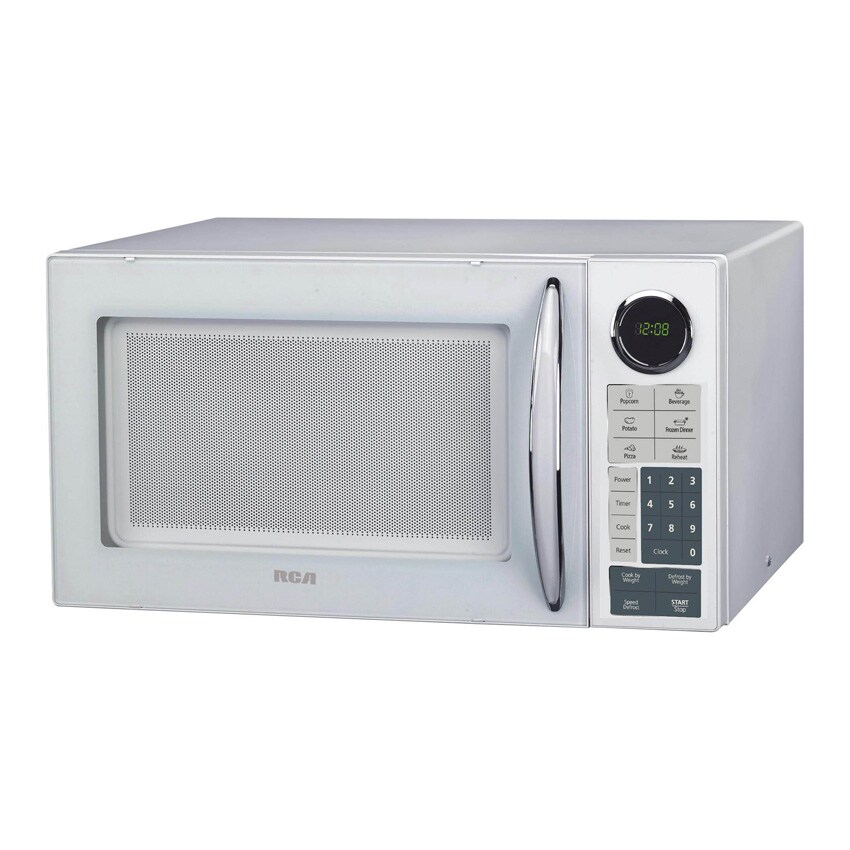 RCA 0.9 Cu. Ft. Countertop Microwave - White PCRichard.com RMW953W