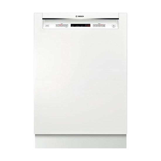 Bosch 24" BuiltIn Dishwasher White SHE53T52UC