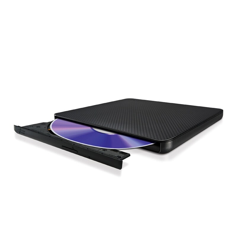 LG UltraSlim Portable DVD Burner & Drive with MDISC Support SP80NB60