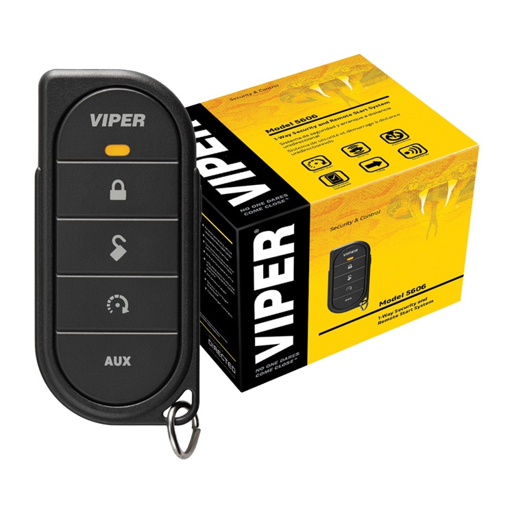 Viper 1Way Security & Remote Start System w PC Richard Installation VIPER5606V