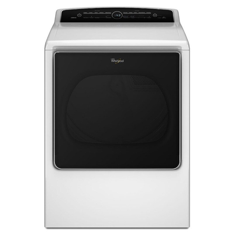 Whirlpool 8.8 Cu. Ft. Electric Dryer w/ Steam Cycles White